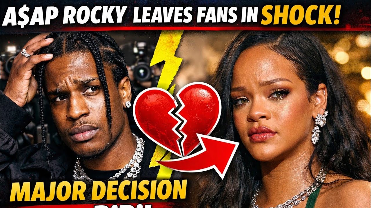 ASAP Rocky Leaves Fans in SHOCK with MAJOR Decision on Relationship with RiRi