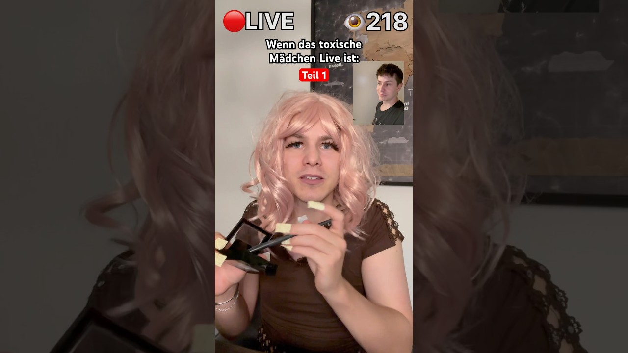 Wenn das toxische M&auml;dchen live ist😂Teil 1 itsofficialmarco