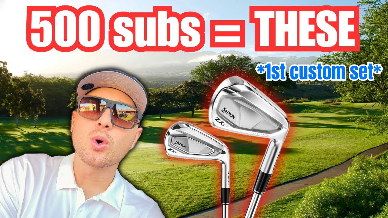 Custom Srixon ZXi Irons Unboxing &ndash; You subbed... I ordered!