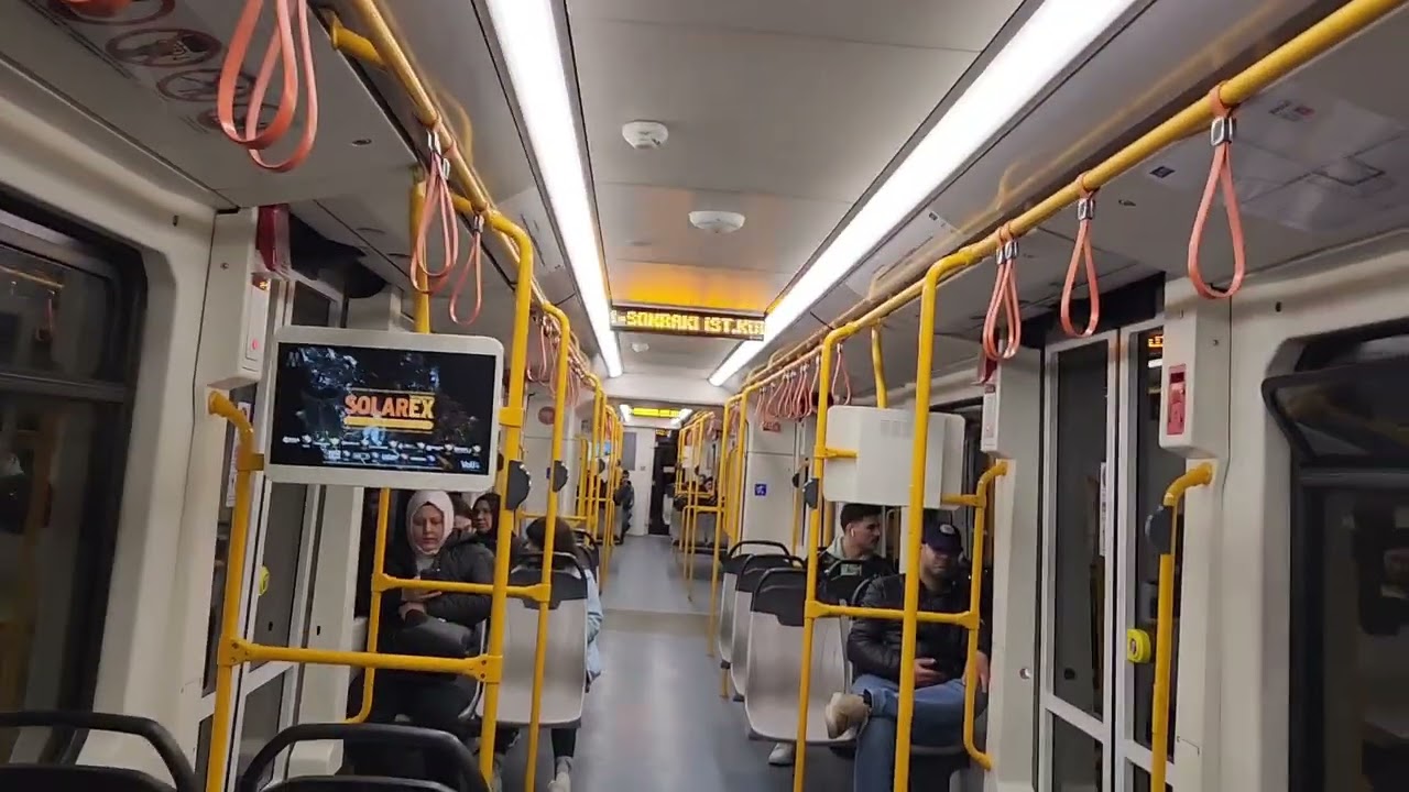 BursaRay Burulaş Bursa Metrosu Durmazlar GreenCity - (Son Vagon) Vatan Sürüş Çekim 🌐🚈📷📹📆/:09.03.2024