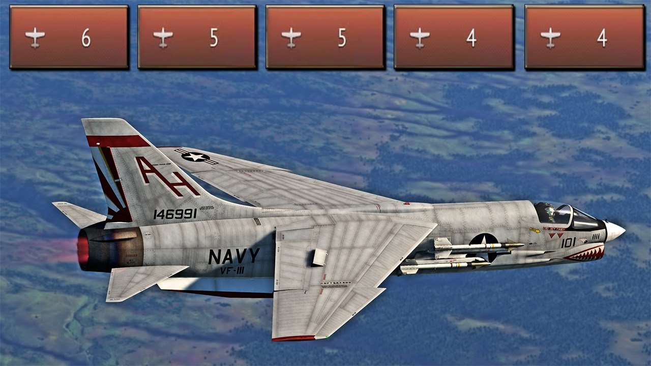 💀The Game-Breaking Fighter | F8U-2 