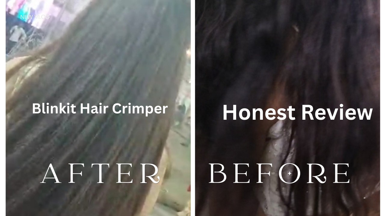 Havells Hair Crimper Review | Blinkit ₹1589 | Worth Buying or Not? 💁‍♀️✨