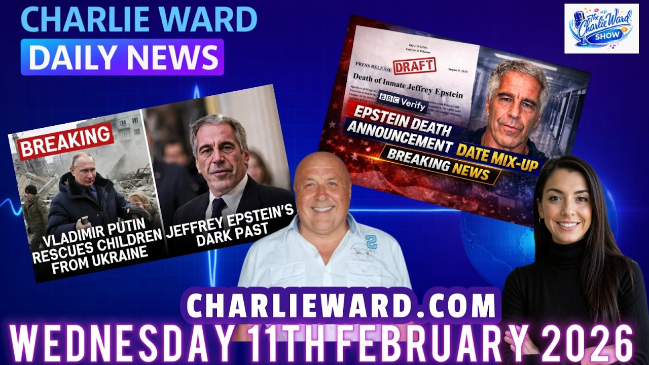 CHARLIE WARD DAILY NEWS WITH CHARLIE WARD & DREW DEMI WED 11TH FEBRUARY 2026 #breakingnews #daily