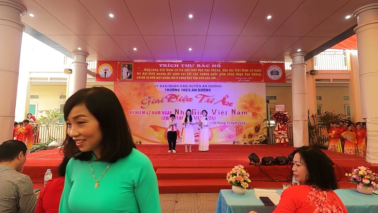 Nhà Giáo Việt Nam 20 11 - THCS An Dương