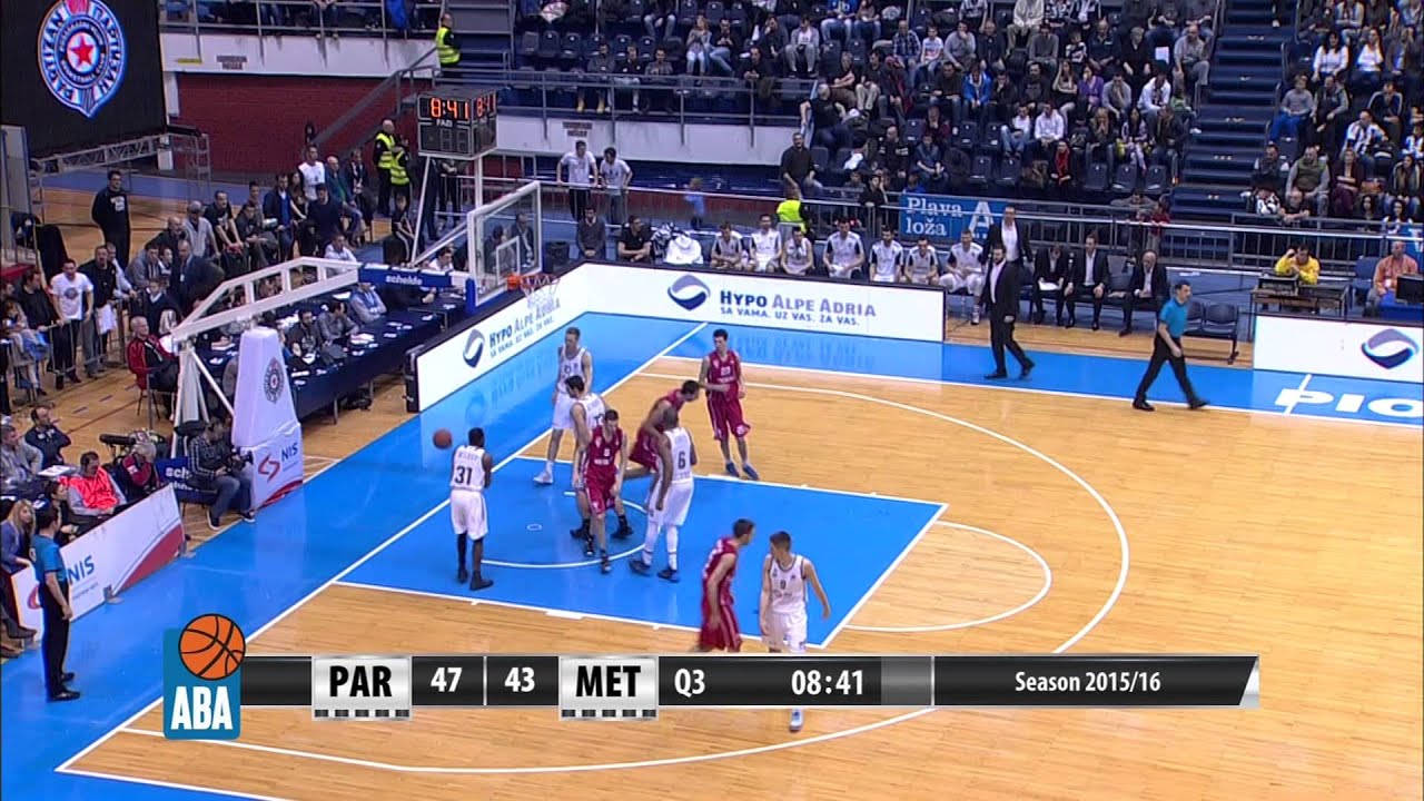 ABA Liga 2015/16 highlights: Partizan NIS - Metalac Farmakom R 14 (13.12.2015)