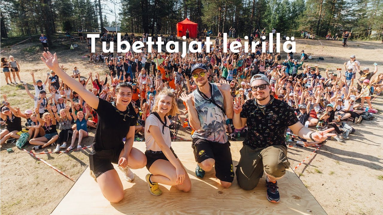 Tubettajat leirillä - Kajahus 2019