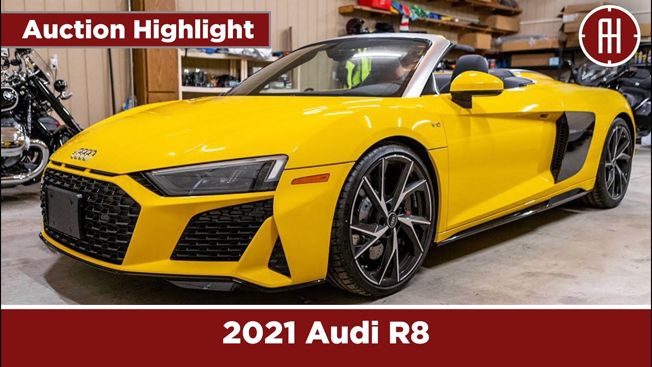 AUTOHUNTER - 2021 Audi R8 Spyder - AUCTION HIGHLIGHT
