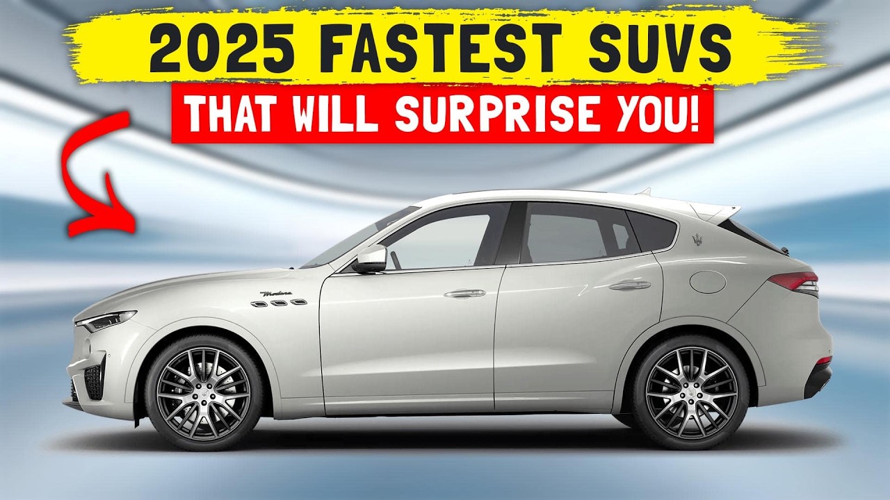 The 10 Fastest SUVs in the World 2025 – You Won’t Believe #1!
