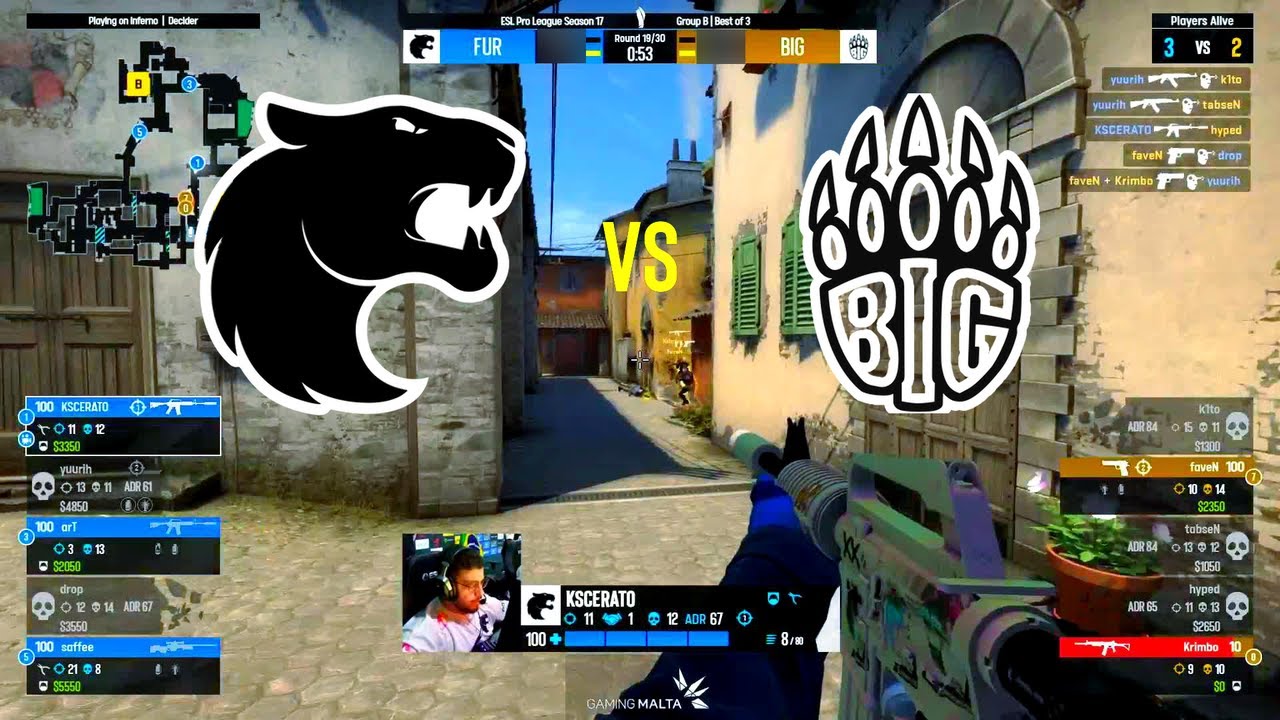 FURIA vs BIG | Highlights | ESL Pro League 17 | Group B