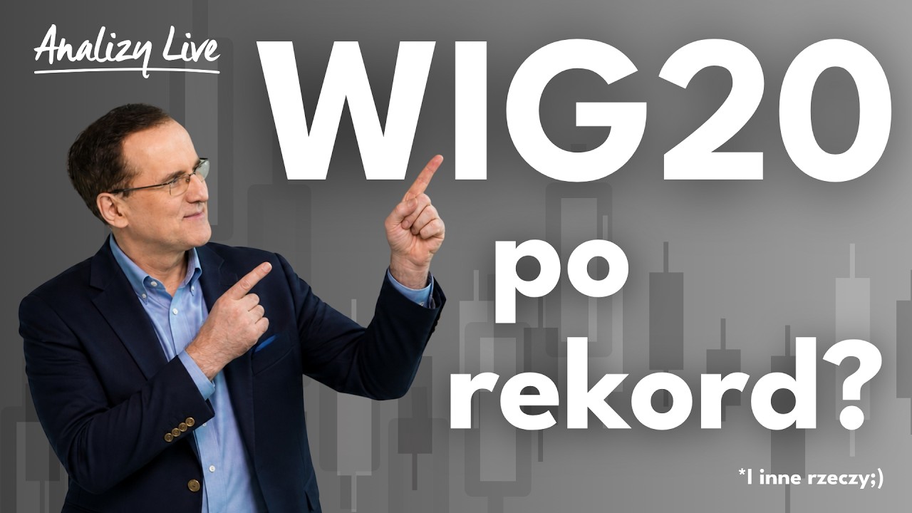 WIG20 i rekord po 19 latach? Zwrot na Nasdaq? Groźne sygnały z obligacji USA| Analizy LIVE