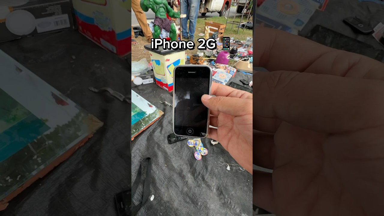 iPhone 2G del Tianguis 🛍️📱 