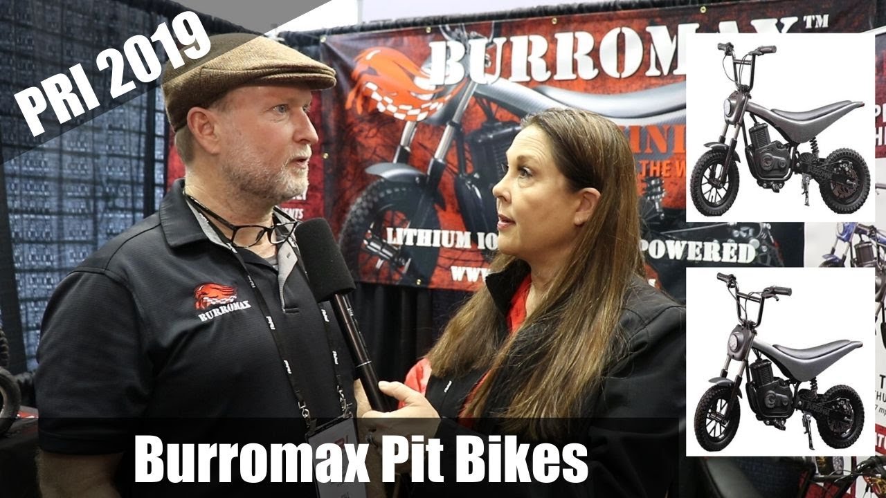 Burromax Pit Bikes with Ken Francis | Such a Fun Product