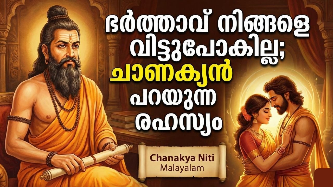 ഭർത്താവ് നിങ്ങളെ വിട്ടുപോകില്ല; ചാണക്യൻ പറയുന്ന രഹസ്യം | Chanakya Niti Malayalam