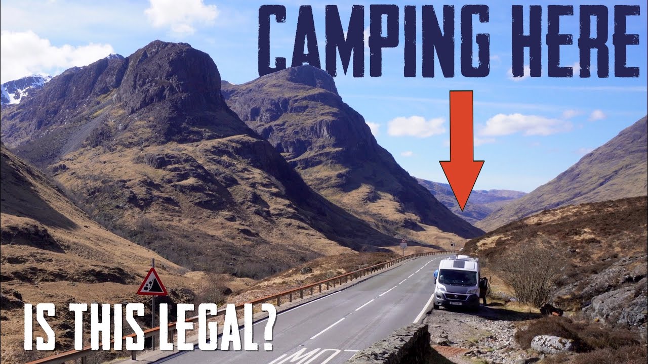 Park4night spots in SCOTLAND and some hidden gems!