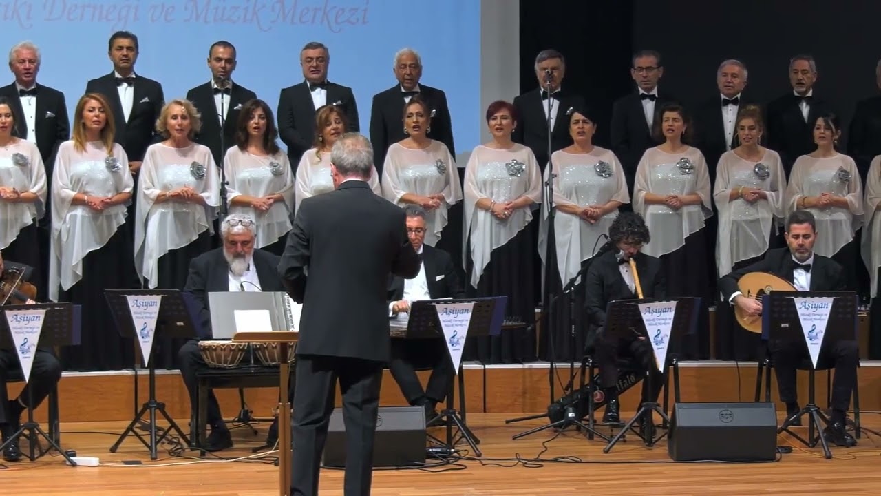 AŞİYAN MUSİKİ DERNEĞİ KOROSU-Geldi Cevher Tiğ-i Âteş Bârına Âyineden (EVÇ)