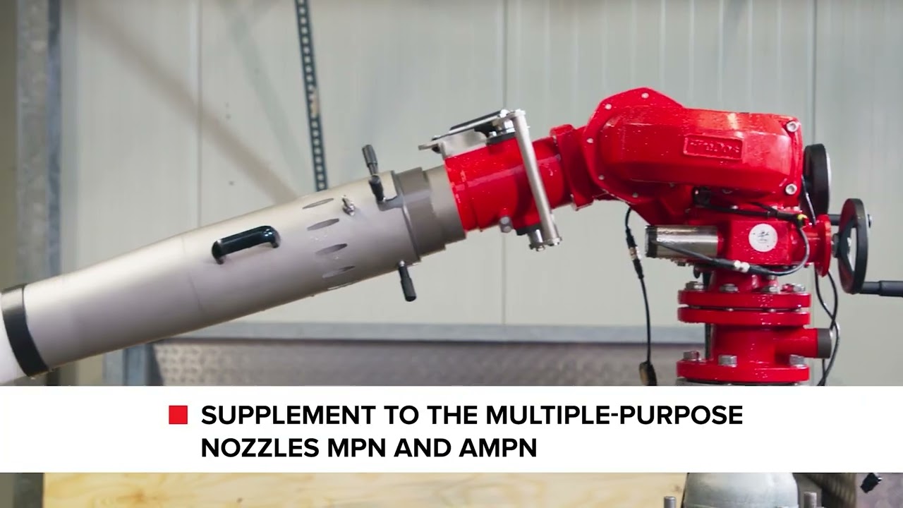 Firefighting monitor nozzles: It is the nozzle that shapes the extinguishing agent jet