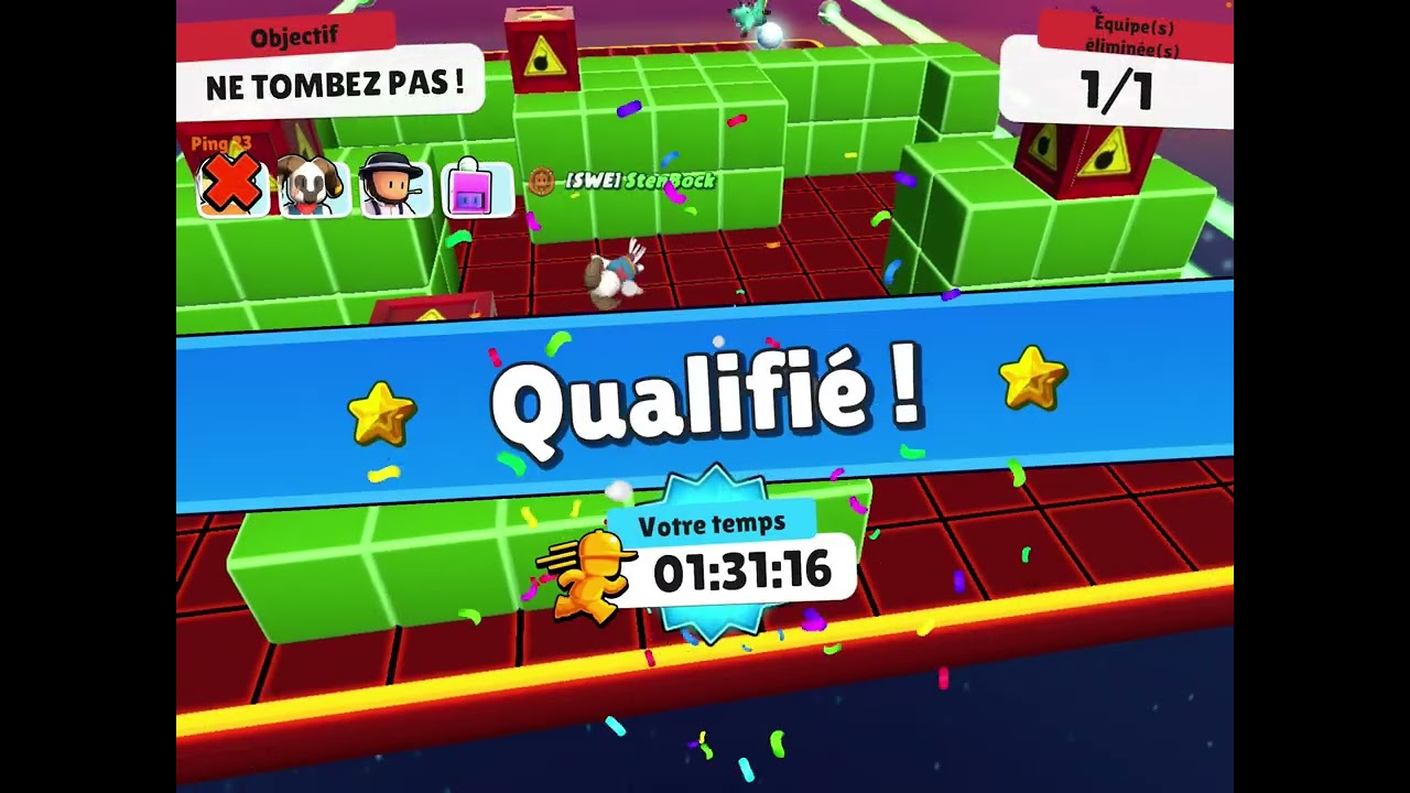 La plus longue video Stumble Guys de ma chaîne !