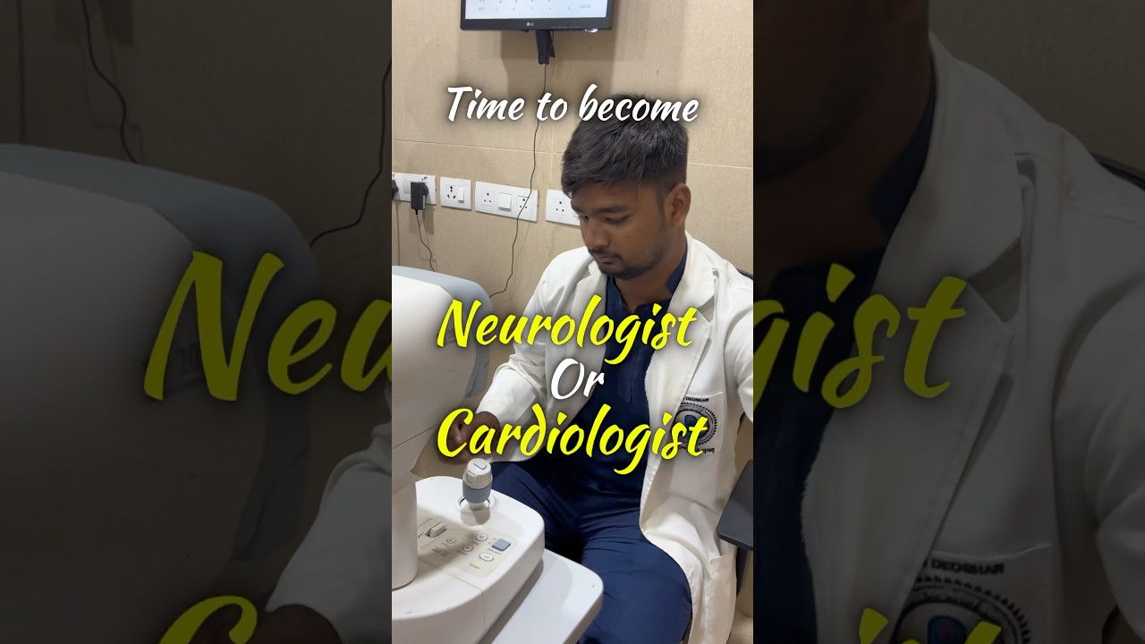 How much time to become neurologist 🤔 #doctor #neurologist #cardiologists #mbbs #neet