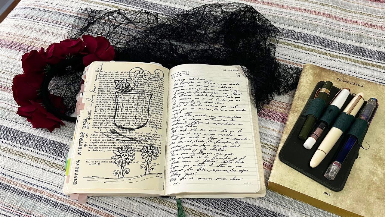 How I journal in my everything notebook | Moleskine expanded