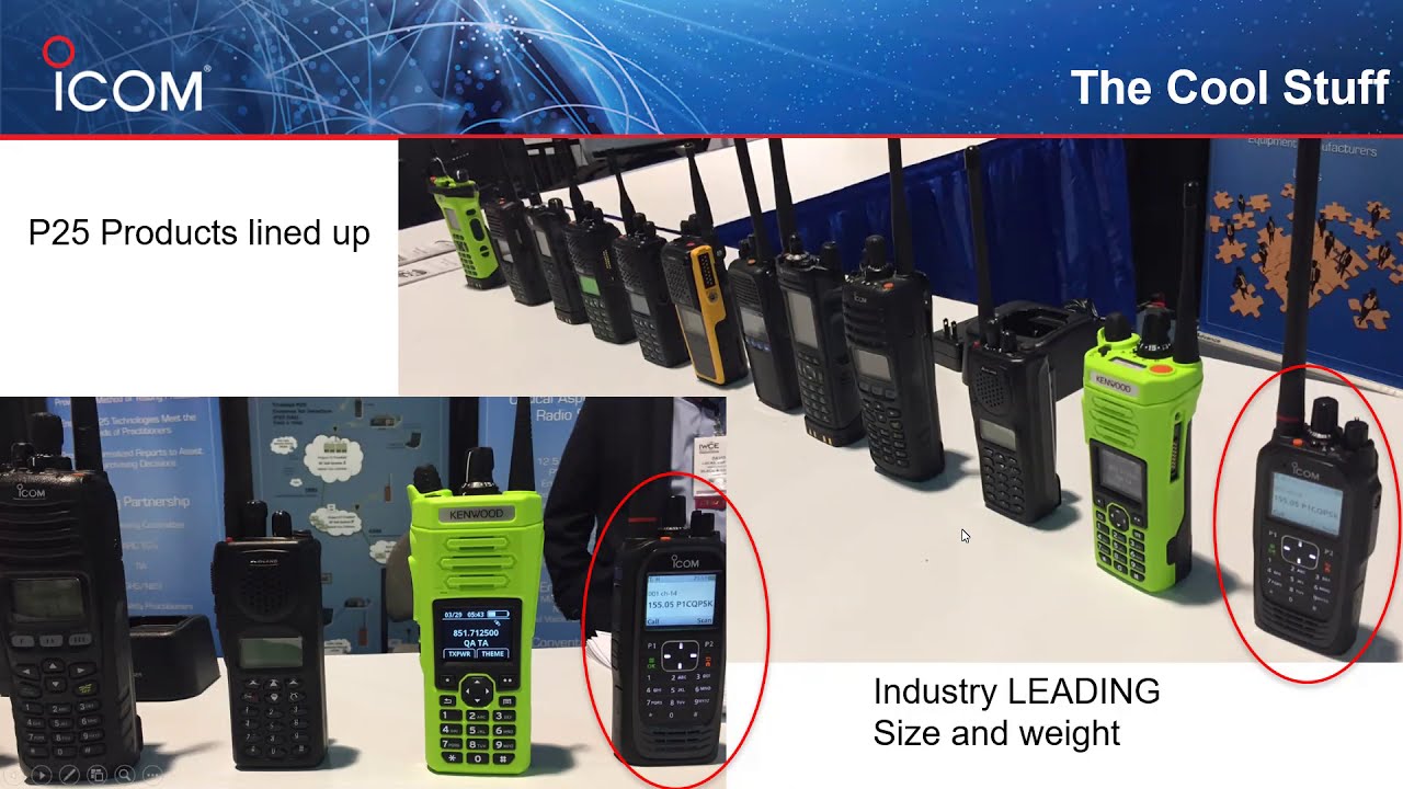 ICOM F700 Series P25 Radios   ICOM America