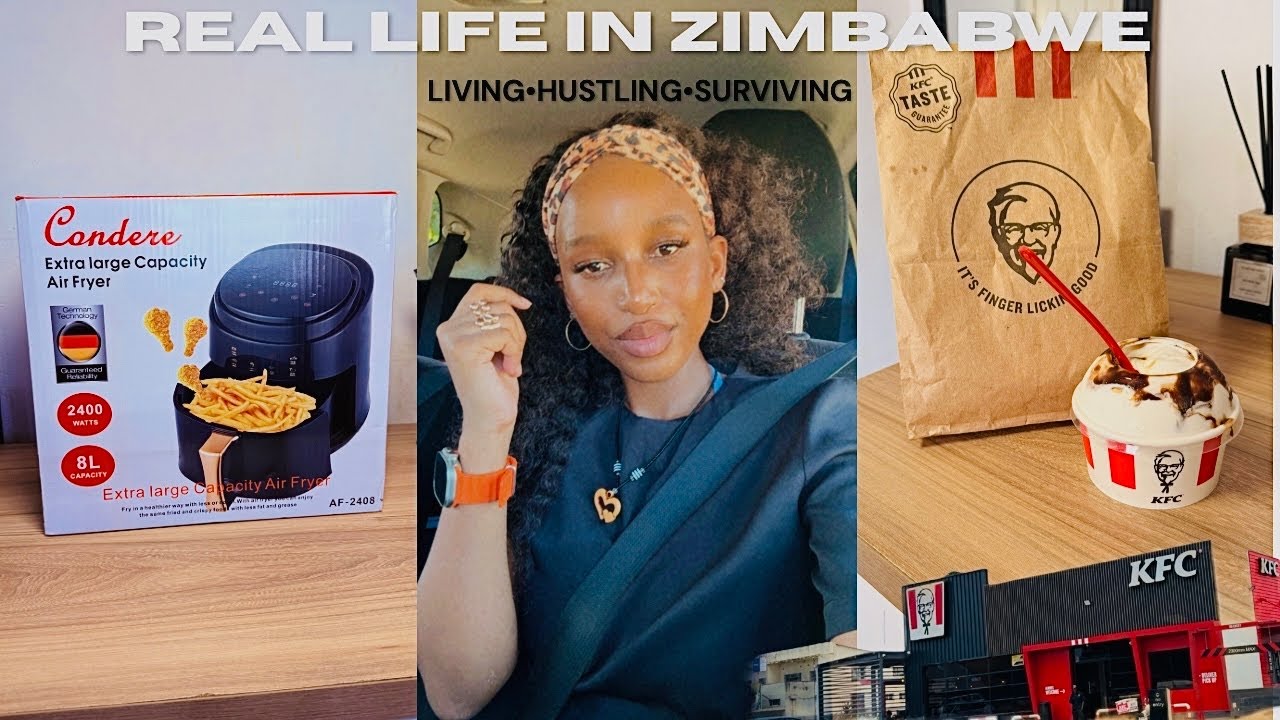 Реальная жизнь в Зимбабве 🇿🇼 | Жизнь в одиночестве, недорогие покупки и моя новая аэрогриль