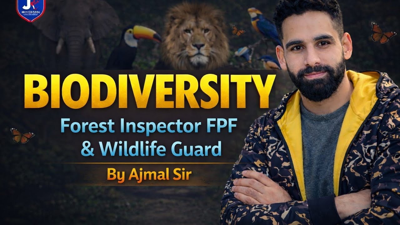 BIODIVERSITY || FOREST AND WILDLIFE || JKSSB WILDLIFE GUARD 