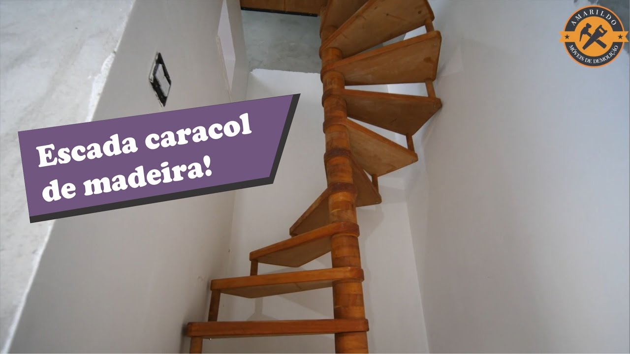 Como fazer uma escada caracol em um pequeno espaço