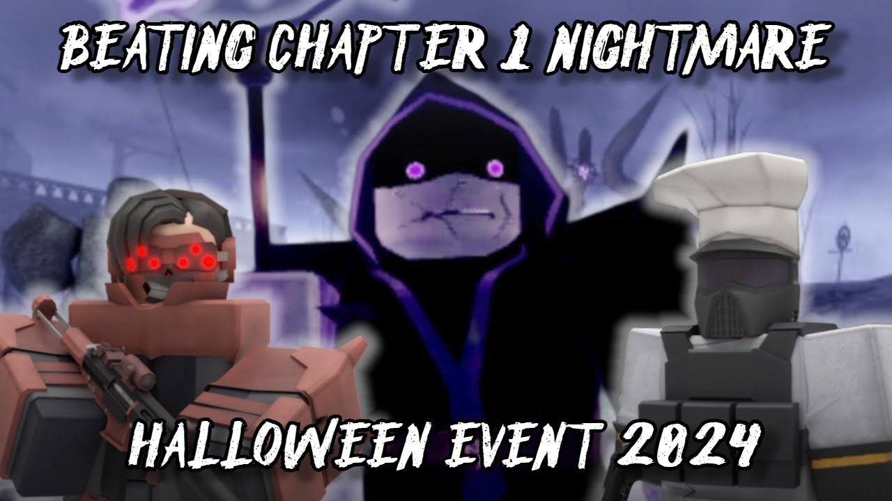 Soloing Chapter 1 Nightmare in Roblox TDX Halloween Event