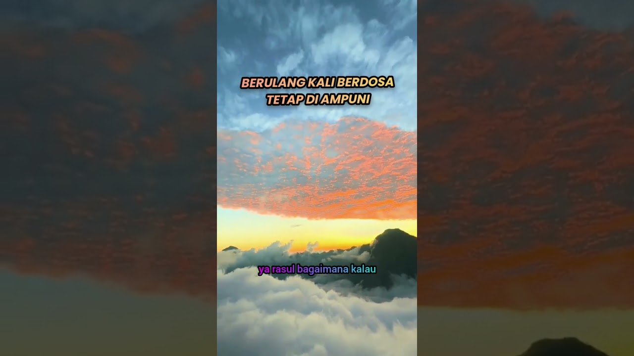 Kasih sayang Tuhan tiada batas 