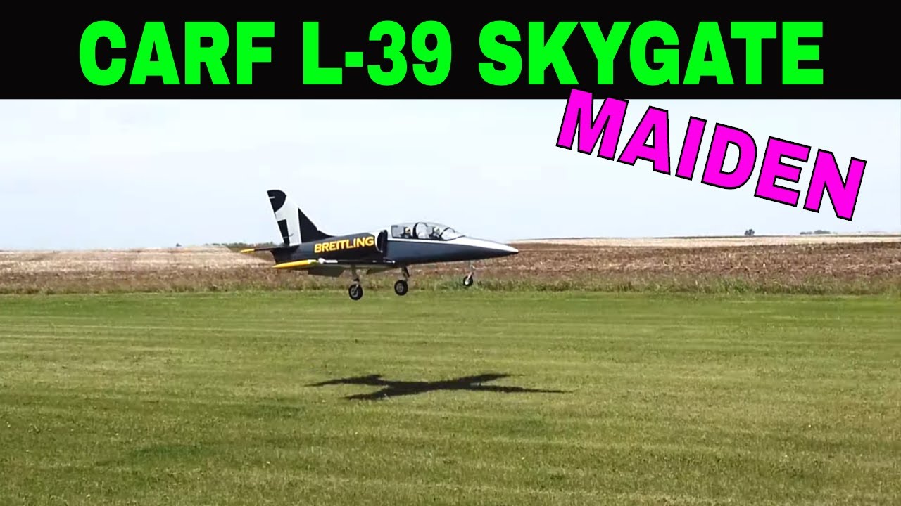 MAIDEN FLIGHT: CARF Composite ARF Skygate L-39/L39, Mammoth 250 Turbine