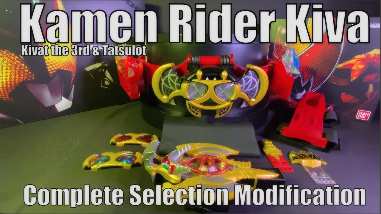 Kamen Rider Kiva CSM - Kivat Belt & Tatsulot