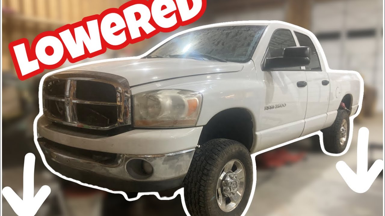 How To Reverse Level Your 3rd Gen Dodge Truck - Pinstripe And Body Molding Delete
