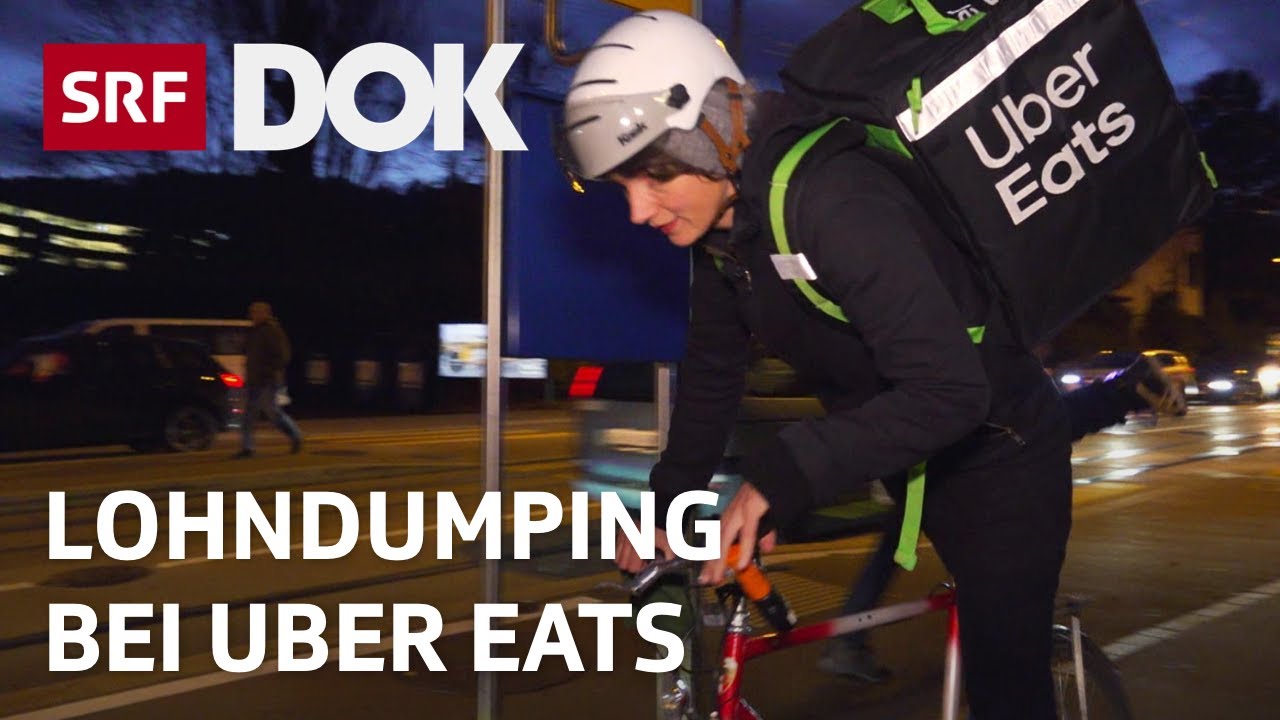 Kurier für Uber Eats – Tiefer Lohn und hohes Risiko | Reportage | SRF