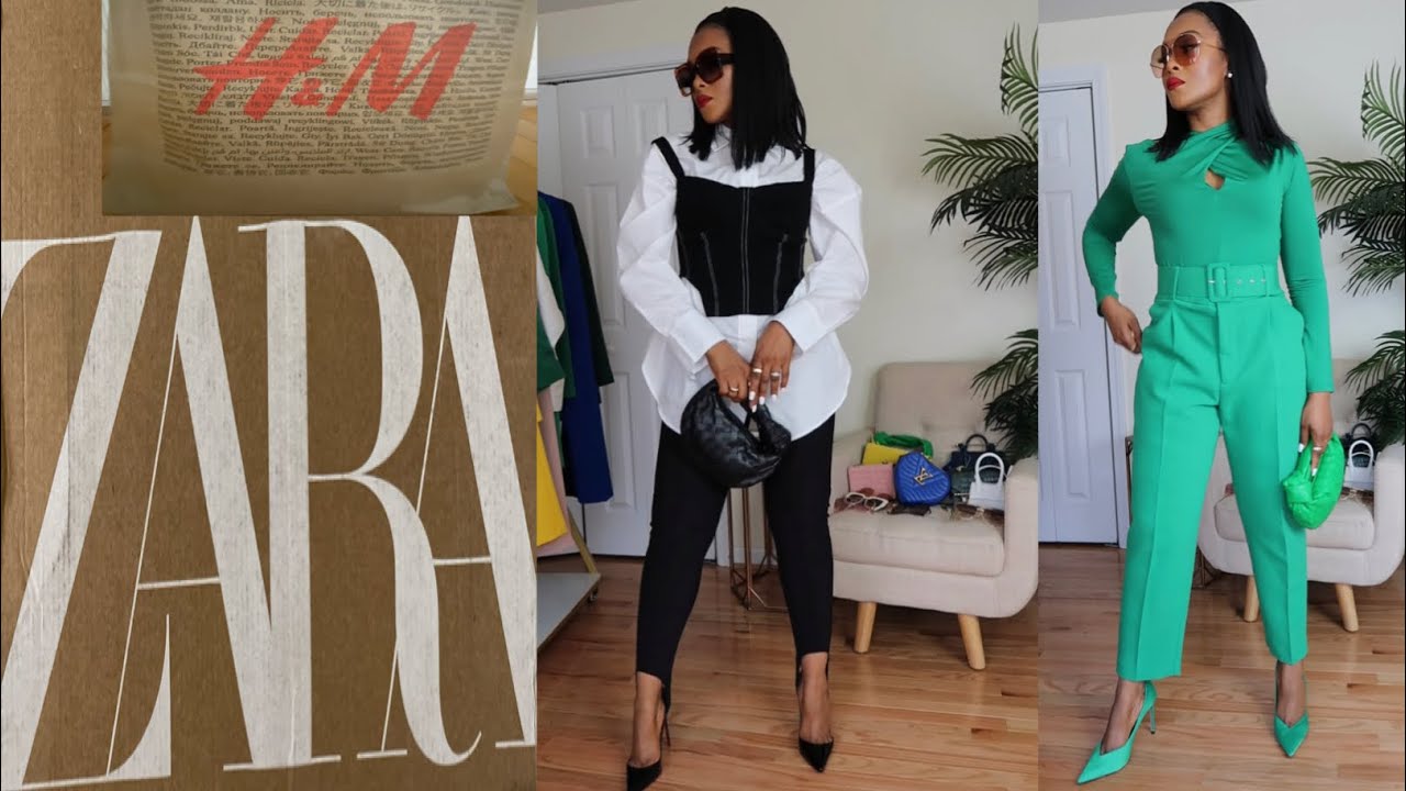 HUGE ZARA + H&M NEW IN SPRING 2022 TRY ON HAUL