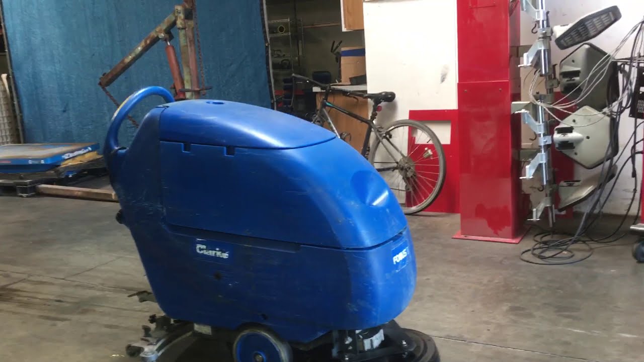 Clarke S20 Focus II 20”Walk Behind Floor Scrubber 24V Battery with Charger