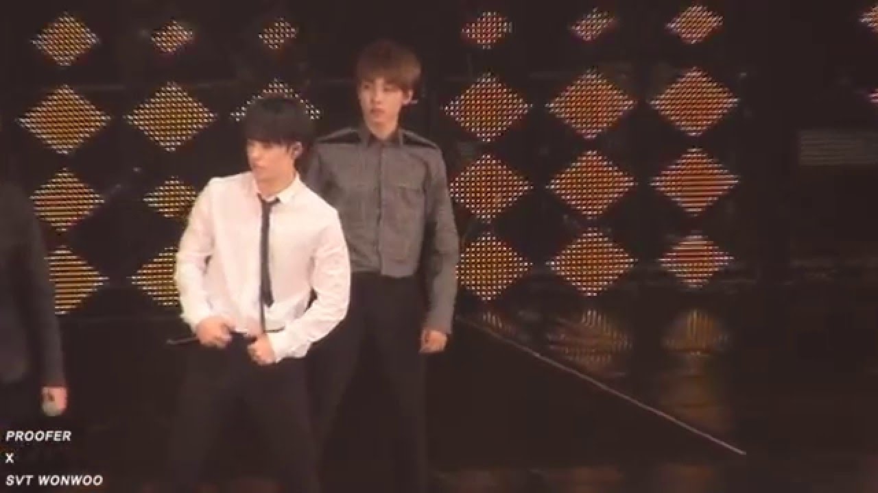 160213 LIKE SEVENTEEN Boys Wish Encore Concert - 빈대떡신사 원우 ver.