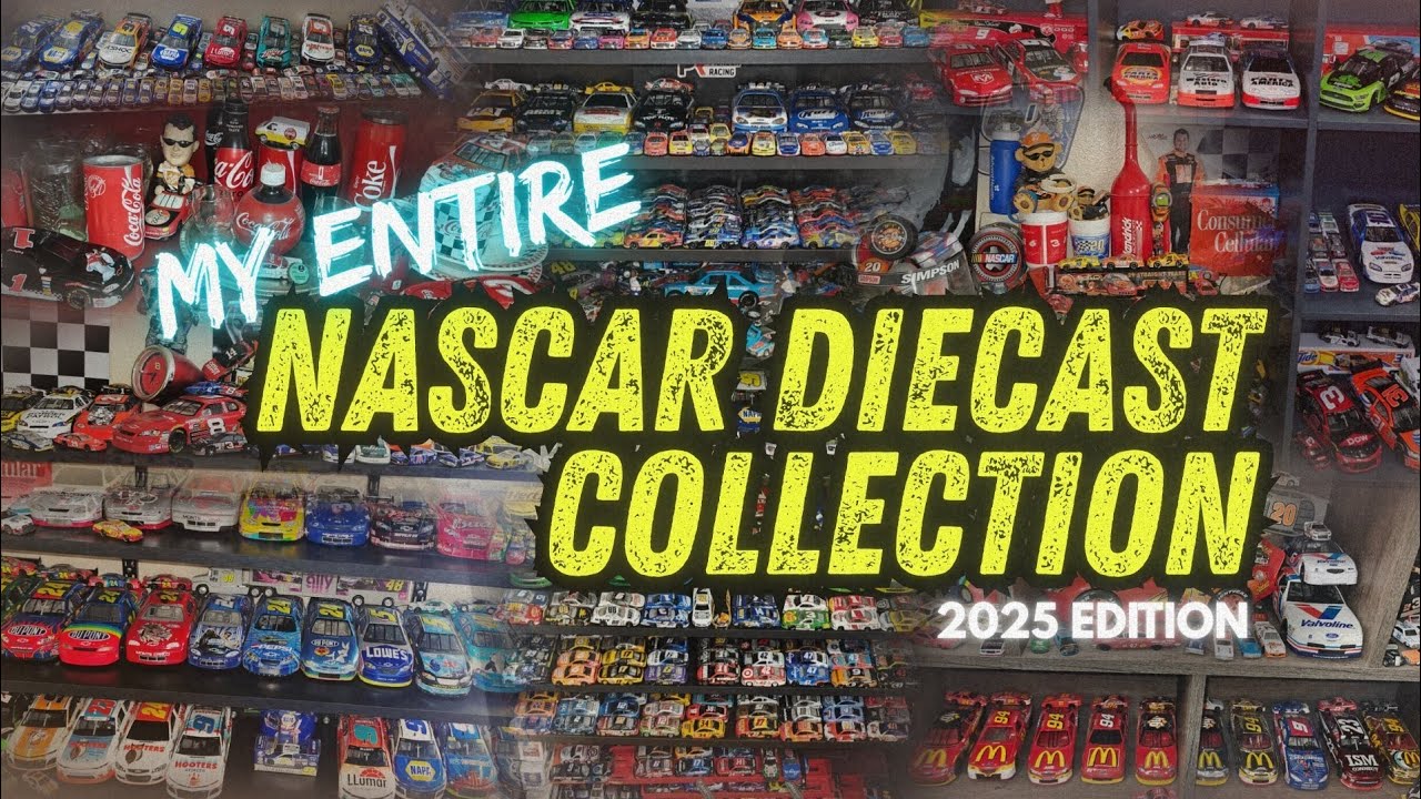 My ENTIRE NASCAR Diecast Collection ~ 2025 Edition