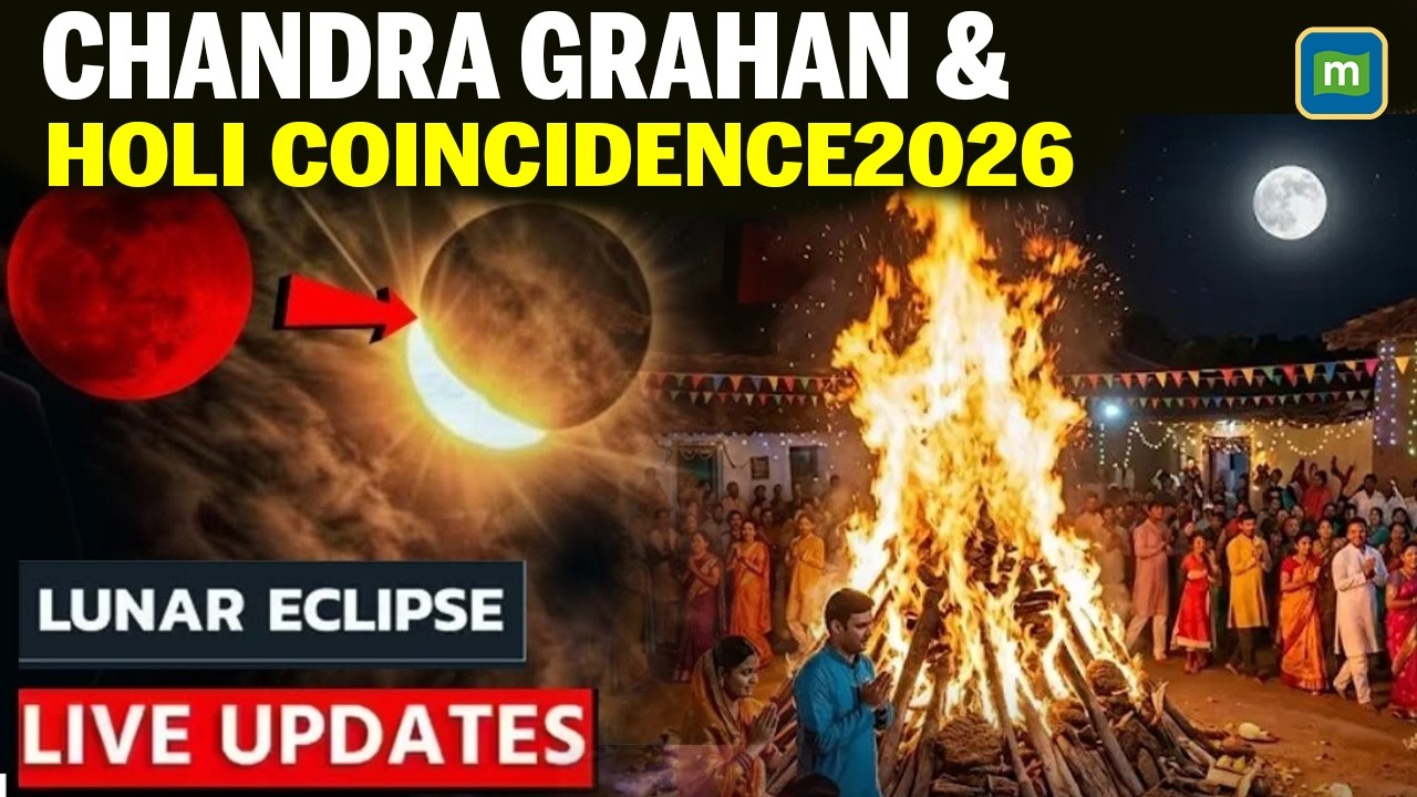 Chandra Grahan Impact on Holi LIVE Updates: Holi 2026 Shubh Muhurat, Puja Vidhi & Celebration Timing
