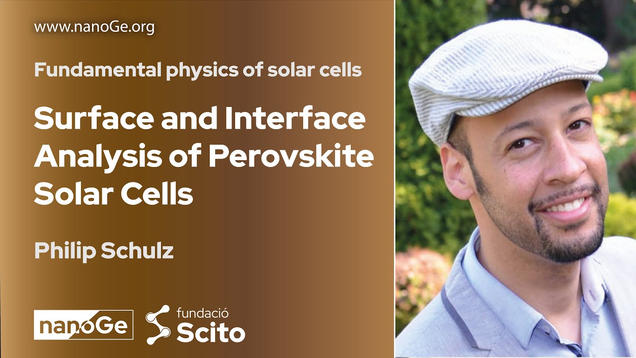 Surface and Interface Analysisof Perovskite Solar Cells | Philip Schulz