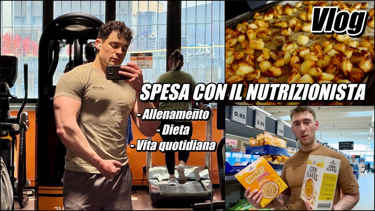 SPESA CON IL MIO NUTRIZIONISTA | 24 Ore di un personal trainer