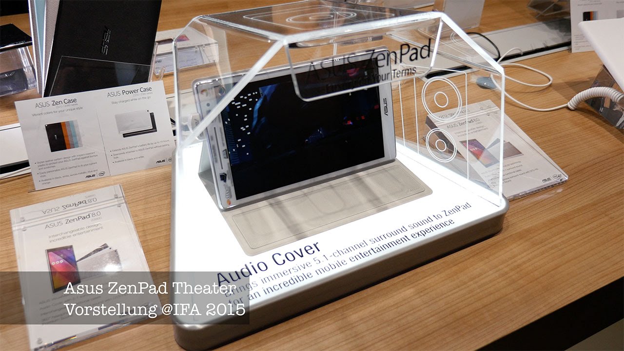 IFA 2015: Vorstellung des ZenPad Theater