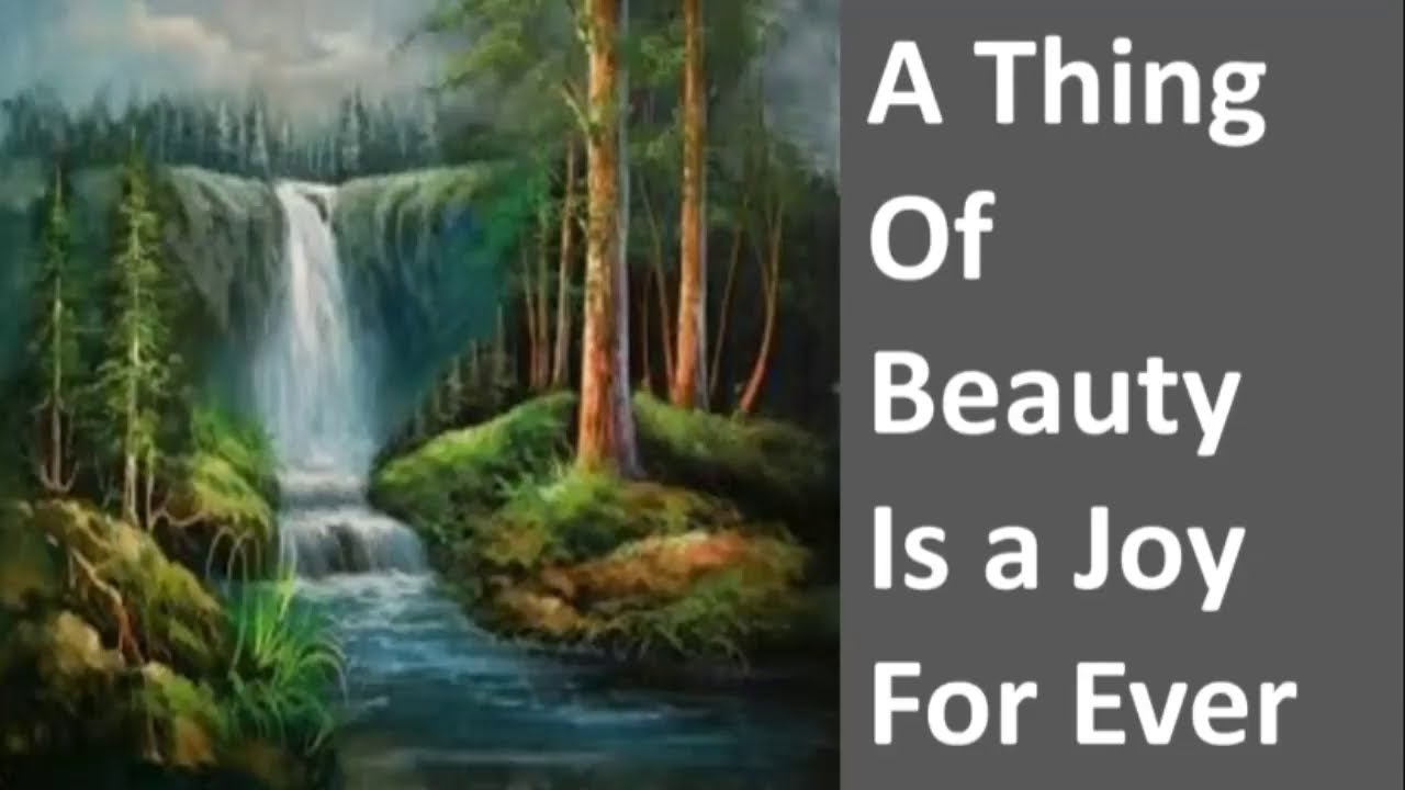 A thing of beauty is a joy forever: Poem for 10th SSC English by Paridhi Gaurav Nagda