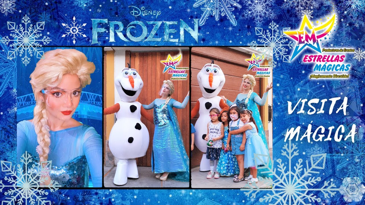 Visita Mágica a Distancia con la Reina Elsa y Olaf con Estrellas Mágicas - Mágicamente Divertido!!!