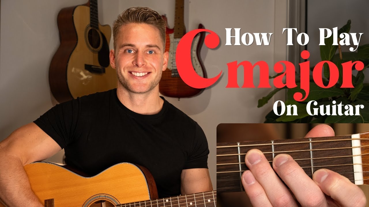 BEST WAY to play C MAJOR chord on guitar