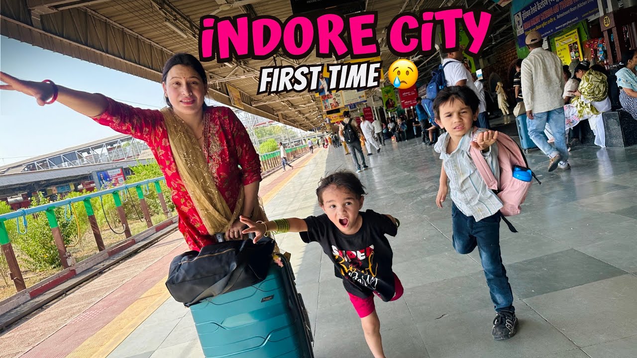 1st Day in Indore City With Family 😢( Painful For Kids )