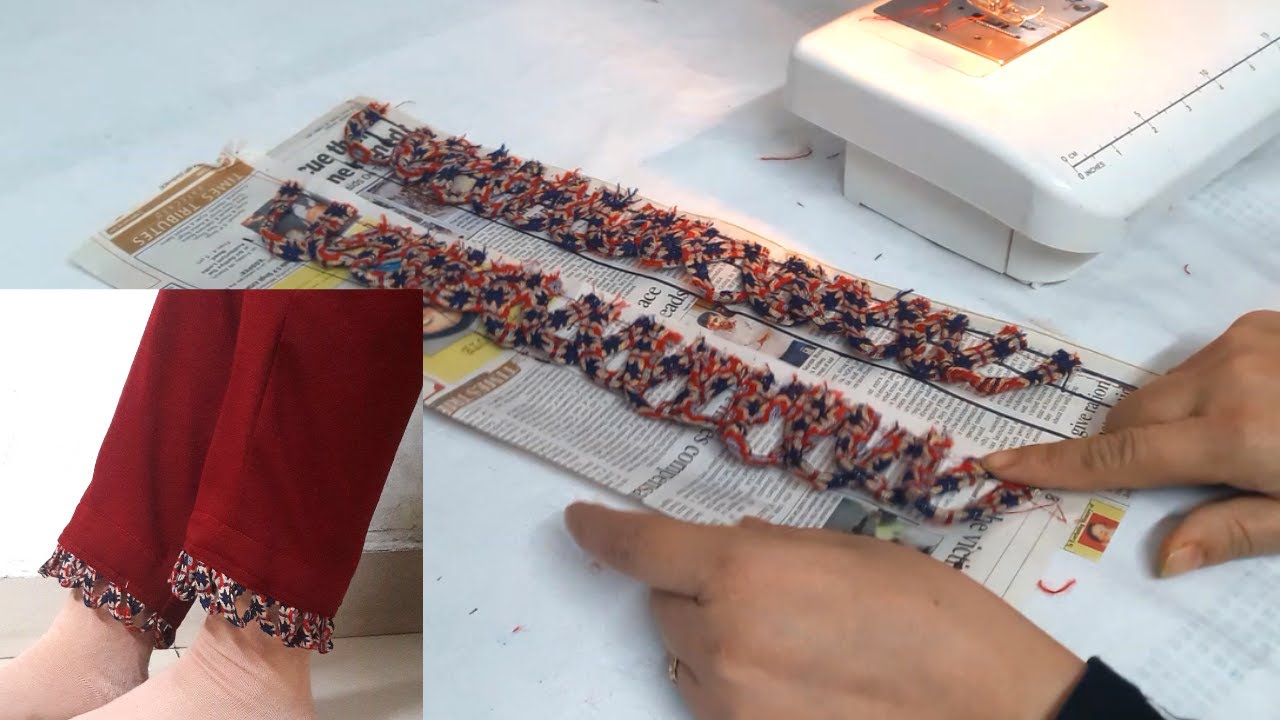 Plazo Bottom Design | Plazzo Pant Design Making | Designer Plazo Bottom STITCHHOME