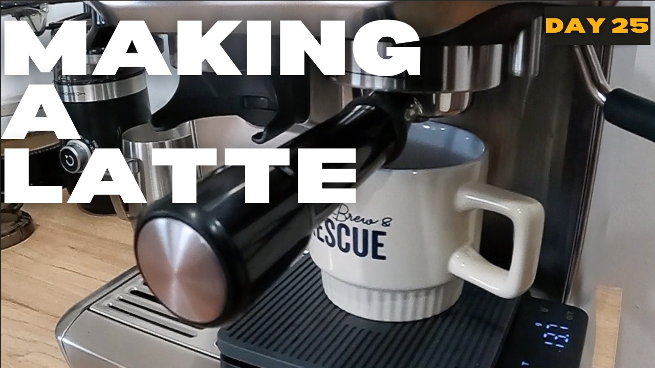 Day 25 - Making A Latte ( Full Video )