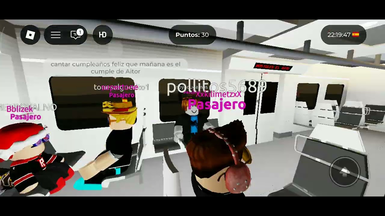 Viaje con tonne en la c5 Madrid sim