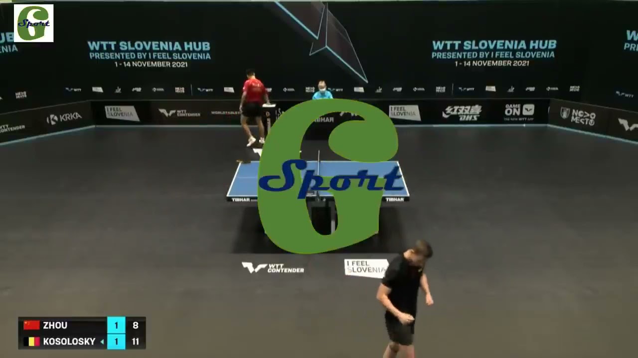 Incredible Win for Olav - OLAV KOSOLOSKI vs ZHOU QIHAO China | 2021 WTT Contender Lasko | QLF R2