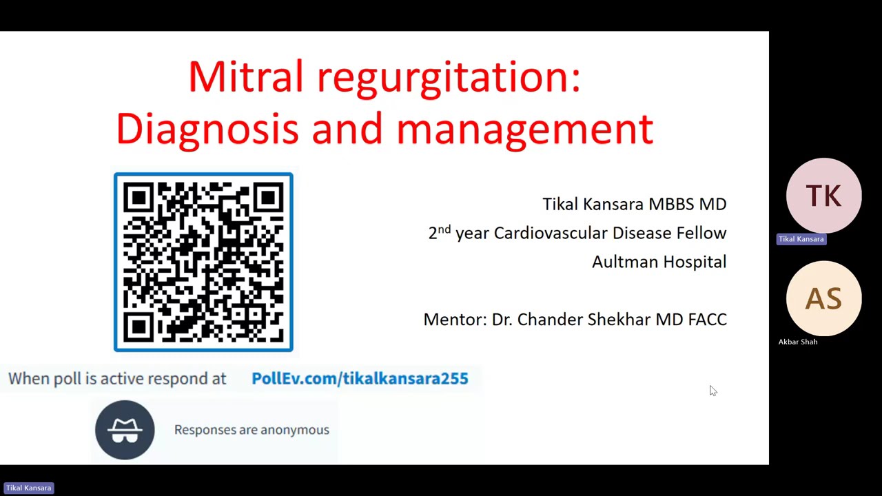 Mitral Regurgitation Made Simple: Diagnosis & Management | A Fellow-to-Fellow Approach